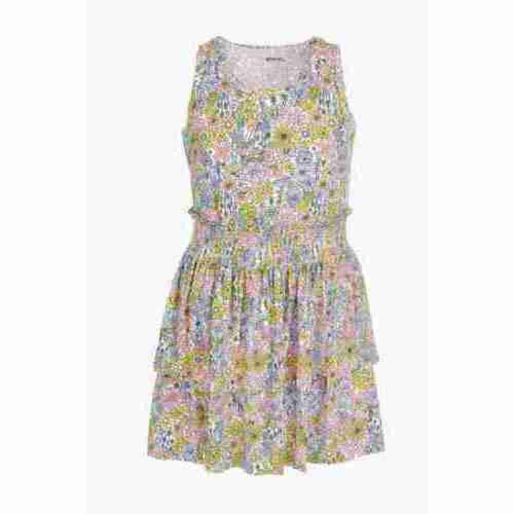 Epic Threads Bloom Floral-Print Smocked Dress
